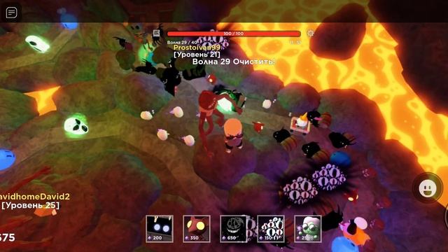 Прохожу Короля Скелетов на тяжелом моде в Башни Герои | Tower Heroes Roblox смотреть онлайн