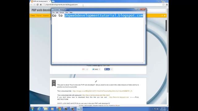 PHP tutorial MEGA download! смотреть онлайн