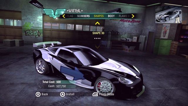 Как сделать Chevrolet Corvette Кросса своими руками - в Need For Speed: CARBON?