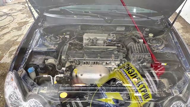 Мойка подкапотного пространства Hyundai Sonata EF смотреть онлайн