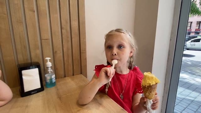 Армения/Ереван: детский Make Up/ Tutorial от Ноэми/ мороженое/ пьем сок в Карасе