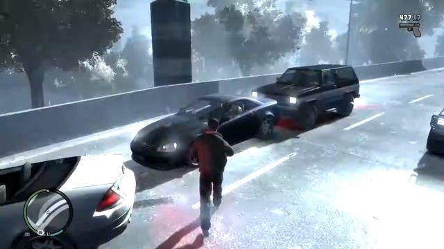 GTAIV Gameplay Max Setting with Graphics Tweak in NVinspector SLI ON смотреть онлайн