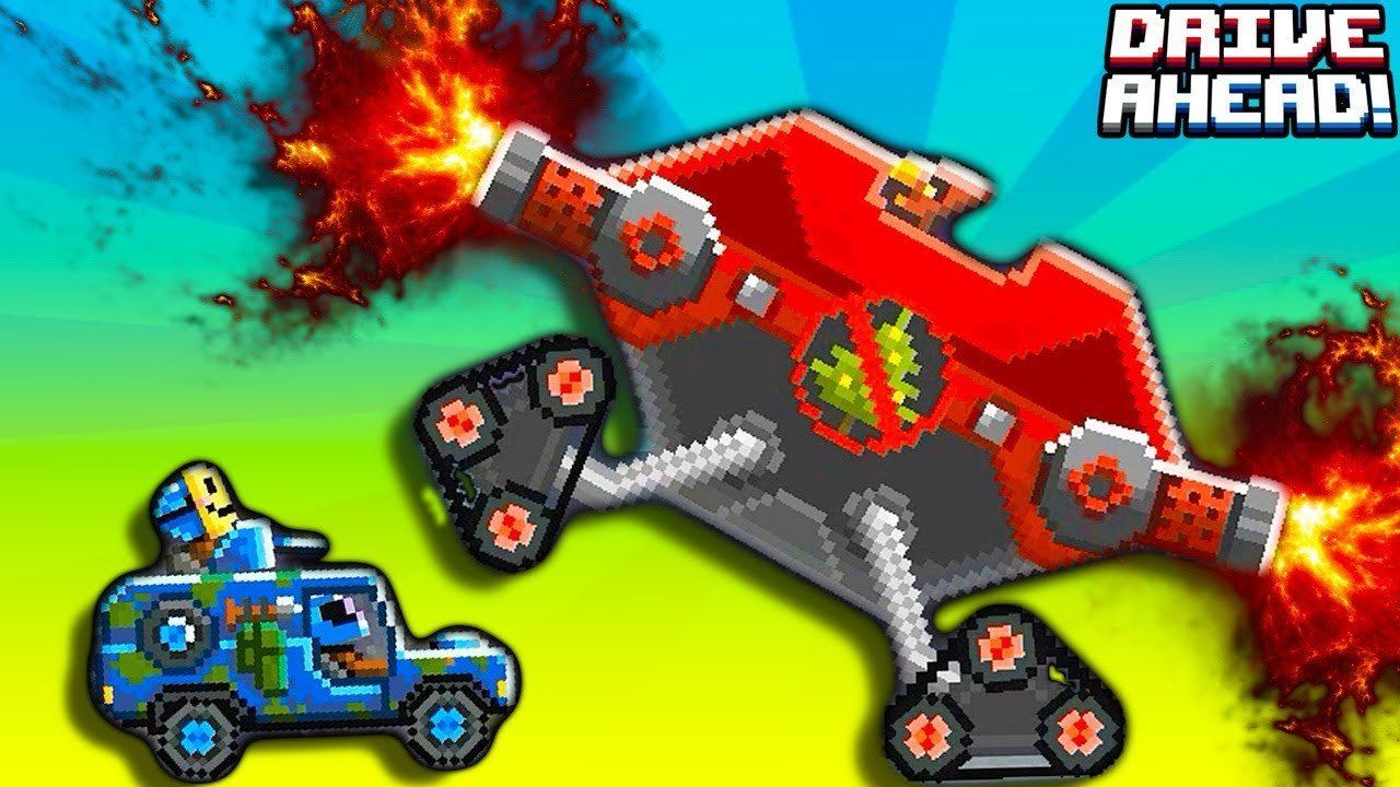 Drive Ahead ОГРОМНЫЙ БОСС ПТЕРОДАКТИЛЬ! Безумные ЗАДАНИЯ Игра про БОЕВЫЕ МАШИНКИ Драйв Ахед от FGTV смотреть онлайн