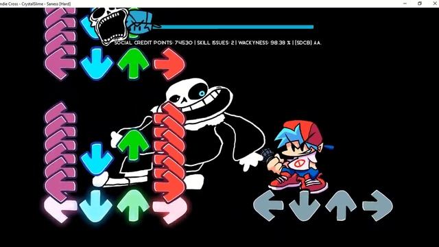 how to unlock saness song in indie cross mod (see the description) смотреть онлайн