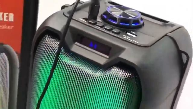 Boxa portabila disco reincarcabila, putere 16 W, cu microfon смотреть онлайн