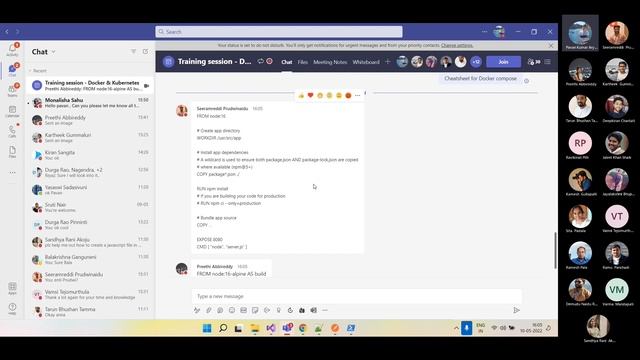 Docker training session - 13 by Pavan Kumar Aryasomayajulu | tutorial for docker | sailssoftware.co смотреть онлайн