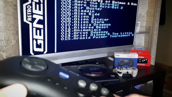 Беспроводной геймпад 8BitDo M30 | не работает на приставке Retro Genesis HD Ultra