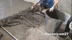 Стяжка пола из полистиролбетона