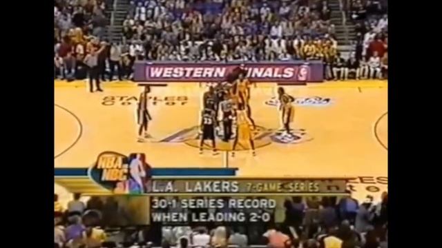 David Robinson (Age 35) Defense on Shaq - 2001 NBA WCF смотреть онлайн