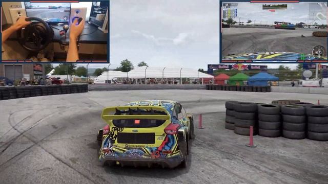 Ford Focus RS RX | Project Cars 2 DirtFish Pro Rallycross | T300RS Gameplay смотреть онлайн