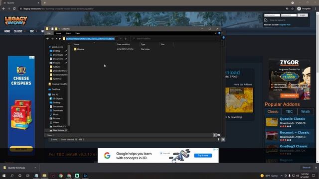 How to Install Addons in the Burning Crusade Classic смотреть онлайн