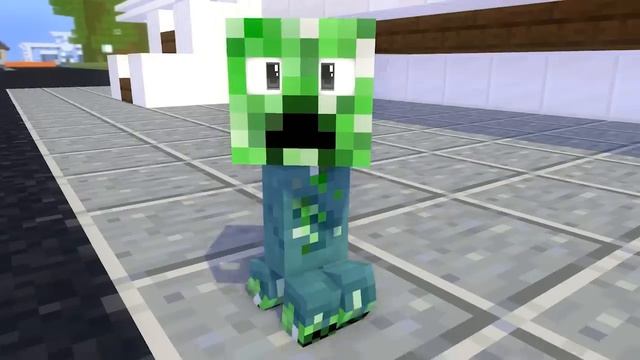 Monster School : HOUSE HEAD ATTACK - Minecraft Animation смотреть онлайн