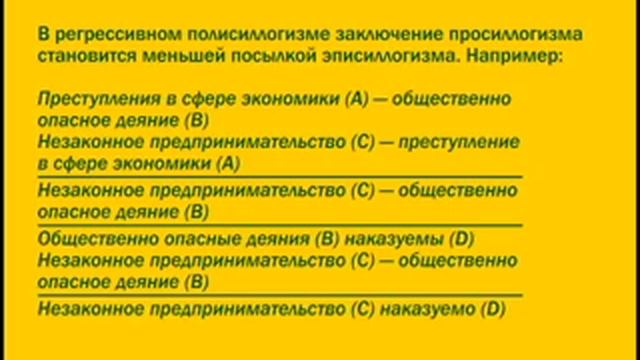 Лекция 15. Сложные и сокращенные силлогизмы. смотреть онлайн