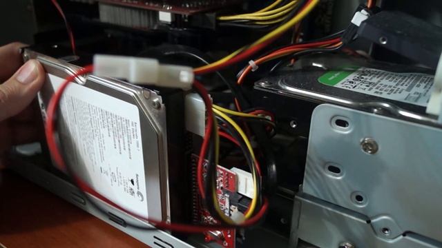 Тестирование переходника SATA-IDE-SATA.