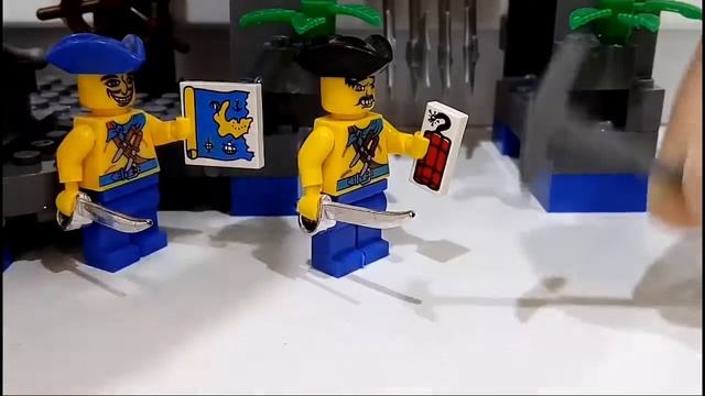 Обзор Лего Пираты ( Логово Пиратов ) смотреть онлайн