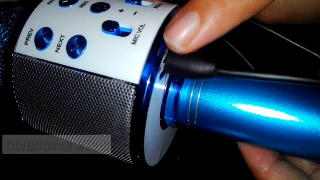 portable Microphone bluetooth speaker mic unboxing full featured review Microphone ktv ws_858 смотреть онлайн