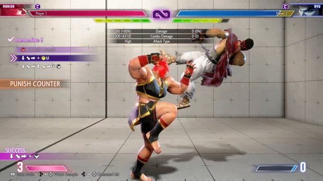 STREET FIGHTER 6 MARISA COMBO TRIALS (INTERMEDIATE) смотреть онлайн