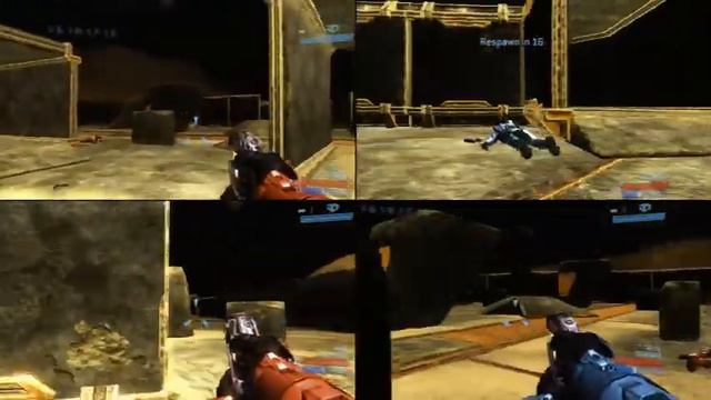 HALO 3 4P Splitscreen Game Quasar (Pairs) on Chaos Theory смотреть онлайн