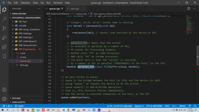 SYCL 009 - How to Be a First-Class Programmer, error: kernel name is missing in DPC++ смотреть онлайн
