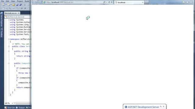 Use WCF Test Client to test WCF Service Application смотреть онлайн