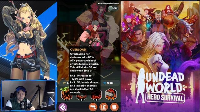 [Undead World: Hero Survival] PVE Hero Must Haves! смотреть онлайн
