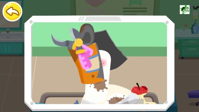 Little Panda Pet Animal Doctor - Help and Save injured Dog - Babybus Game Video HD смотреть онлайн