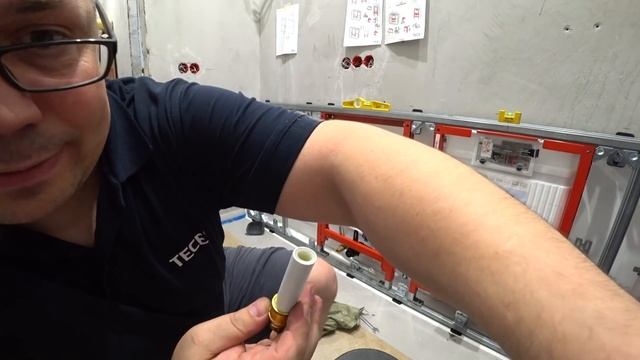 Тонкости монтажа труб, фитингов TECEflex смотреть онлайн