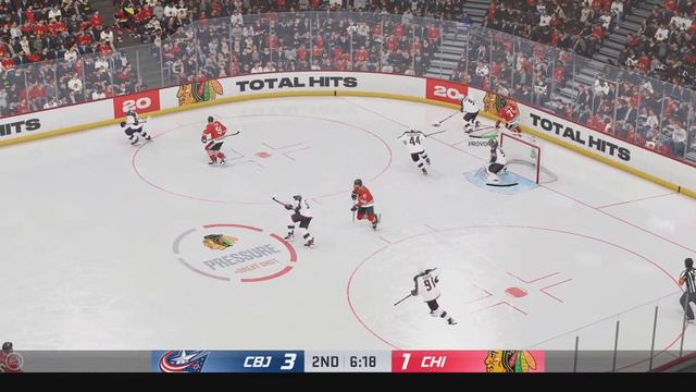 NHL 24 | Columbus Blue Jackets vs Chicago Blackhawks - Gameplay PS5 смотреть онлайн