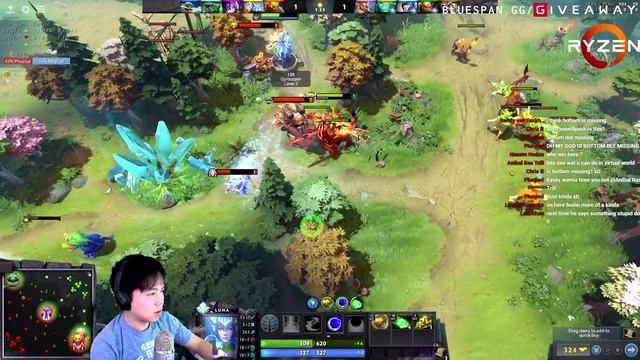 Blue Span Immortal RANKED Dota 2 - ROAD TO TOP 500 NA смотреть онлайн