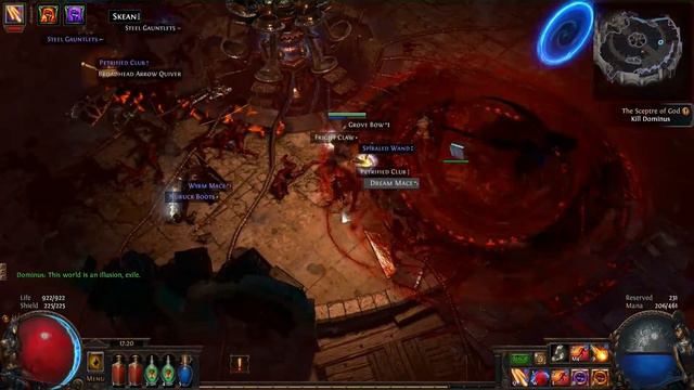 POE - Templar Hierophant Arc Totem Build - Akt 3 Endboss смотреть онлайн
