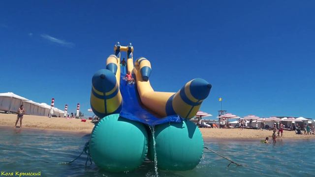 В КРЫМ на МАШИНЕ 2022/ВЕСЬ ОТПУСК за 1 минуту/Промо #крым #crimea #море #отпуск #евпатория #clip смотреть онлайн