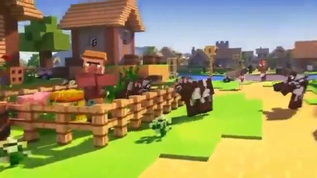 Minecraft Village and Pillage update 1.14 (Trailer) смотреть онлайн