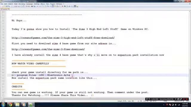tutorial game cara instal game The Sims 3 High End Loft Stuff смотреть онлайн