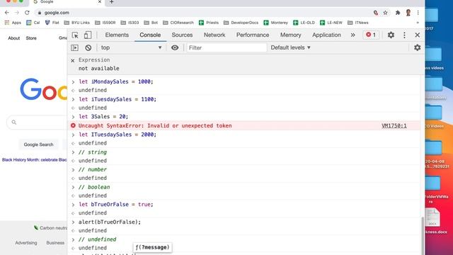 Learn JavaScript #5 - Variables Part 2 of 2 смотреть онлайн