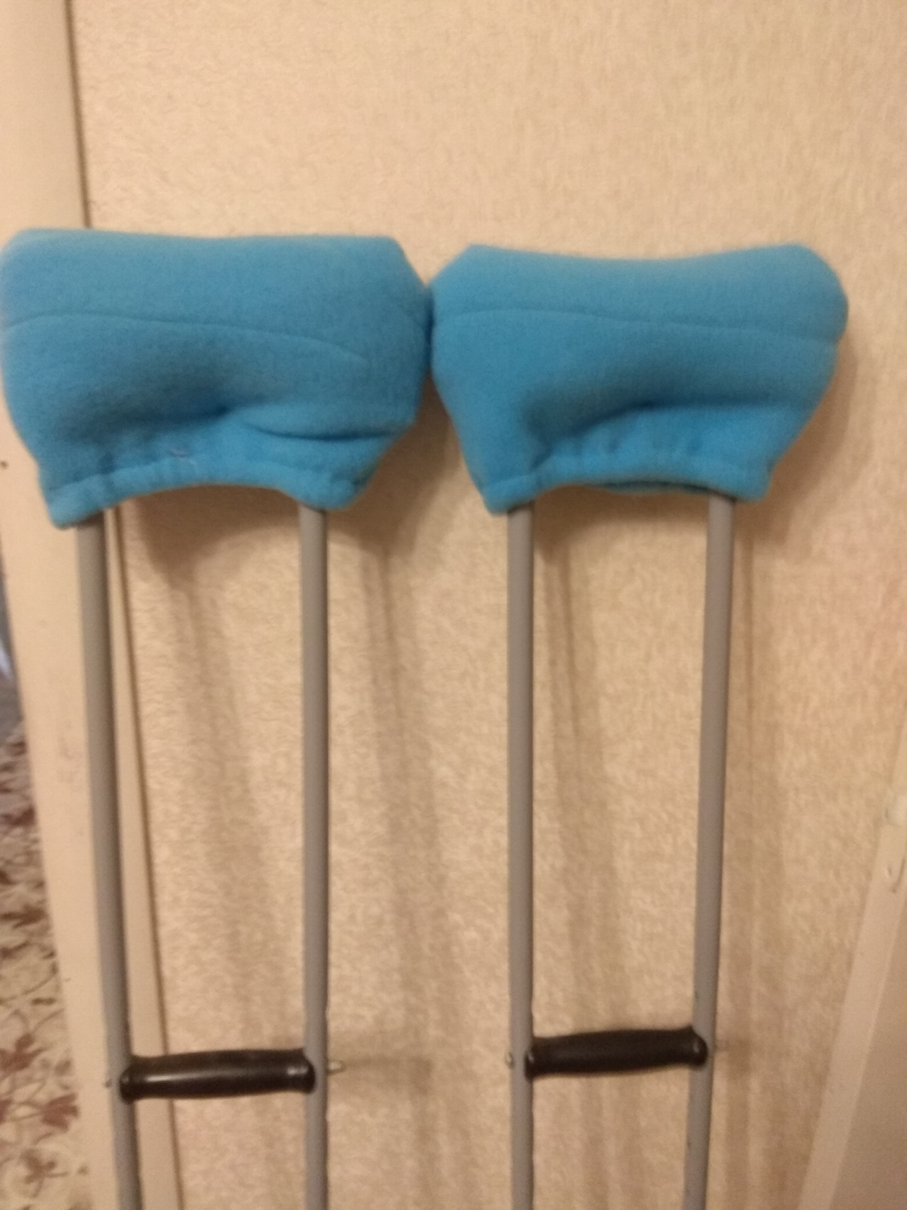 накладки подушечки на костыли