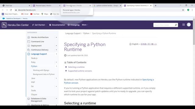 Deploying Website on Live Server Part2 Flask Python Heroku смотреть онлайн
