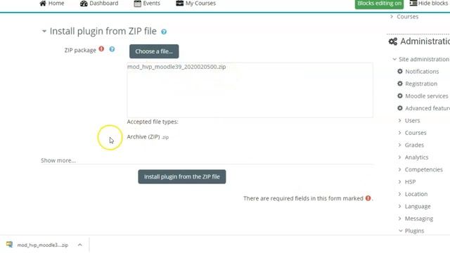 Adding a moodle Plugin смотреть онлайн