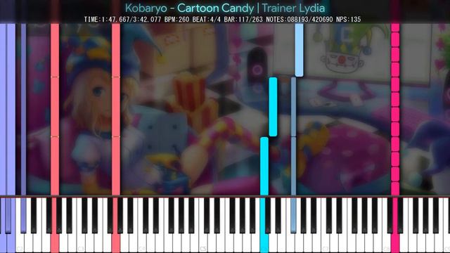 [Black MIDI] Kobaryo - Cartoon Candy | Trainer Lydia | 420,690 Notes смотреть онлайн