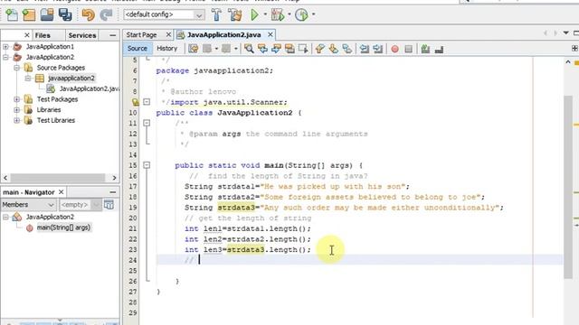find the length of String in java смотреть онлайн