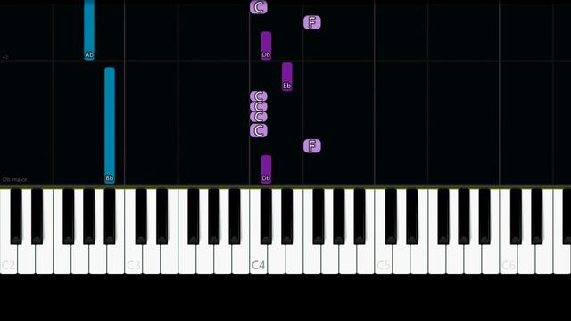 Trevor Daniel - Falling (Easy Piano Tutorial) смотреть онлайн