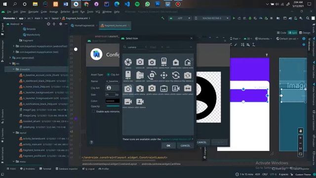 Create Android Application Using Kotlin + Firebase Design UI Momenku #1 смотреть онлайн