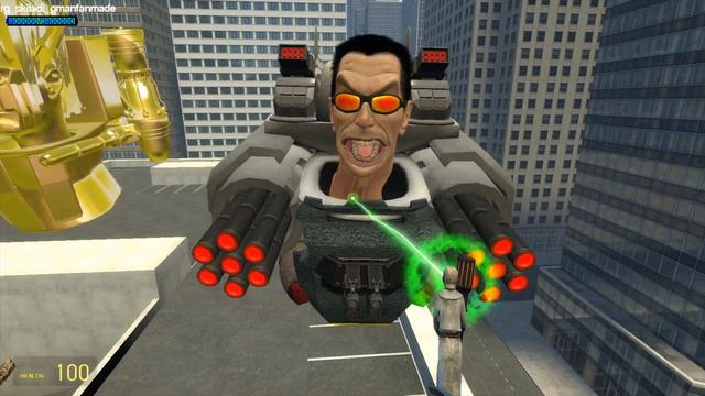CAMERAMAN UPGRADED 2.0 vs SKIBIDI TOILET vs CLOCKMAN TITAN vs SKIBIDI TOILET BOSSES In Garry's Mod! смотреть онлайн