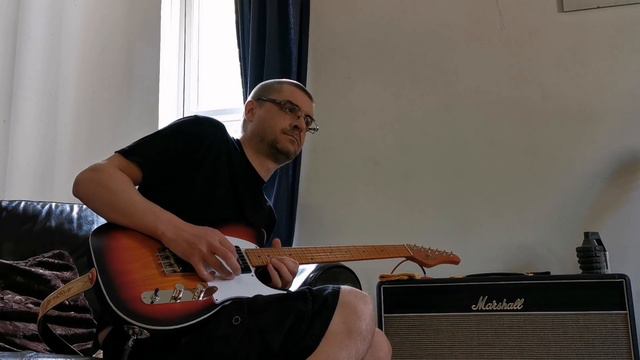 Building a loop, part 2. Schecter PT Special guitar, Marshall Bluesbreaker amp. смотреть онлайн