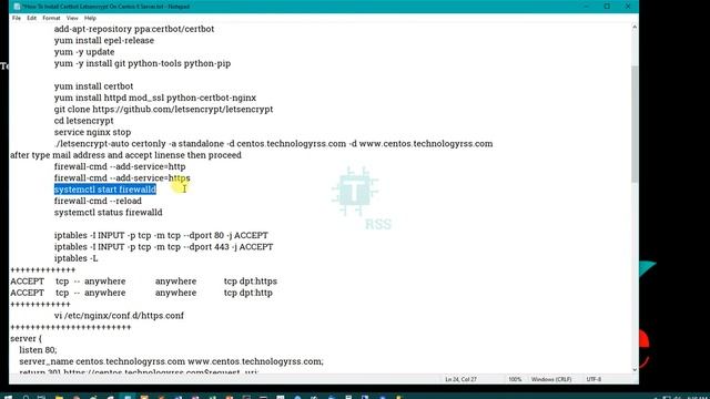 How To Install Certbot Let's Encrypt SSL On Centos 6 Server смотреть онлайн