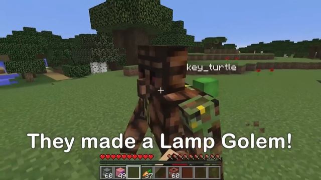 Zombies vs Iron Golem Security - Minecraft смотреть онлайн