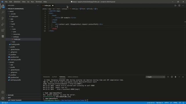 VSCode에서 Java EE 개발하기③ :: Gradle로 Java EE Debug하기 смотреть онлайн