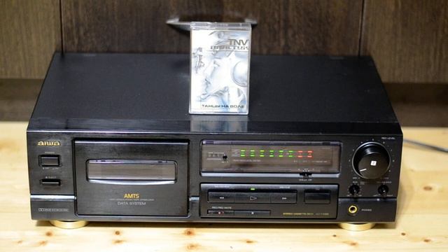 Первое включение! Кассетная дека AIWA AD-F450 смотреть онлайн
