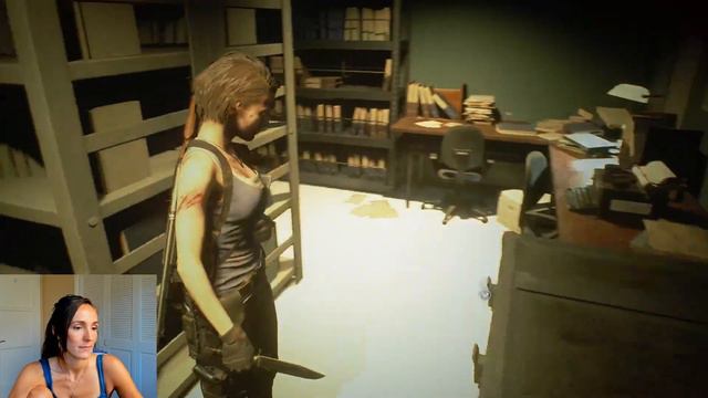 Join Claire Redfield Actress Stephanie Panisello 1st playthrough of Resident Evil 3 смотреть онлайн