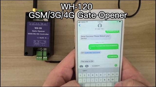 WH-120 GSM 3G 4G Cellular RTU SMS Relay Switch Industrial IoT Remote controller смотреть онлайн
