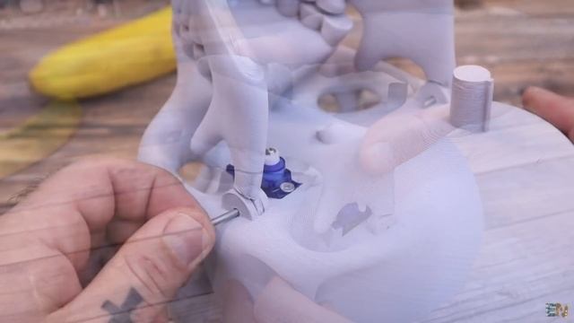 Homemade Mini Smoke Machine | 3D Printed Skull & Voices смотреть онлайн